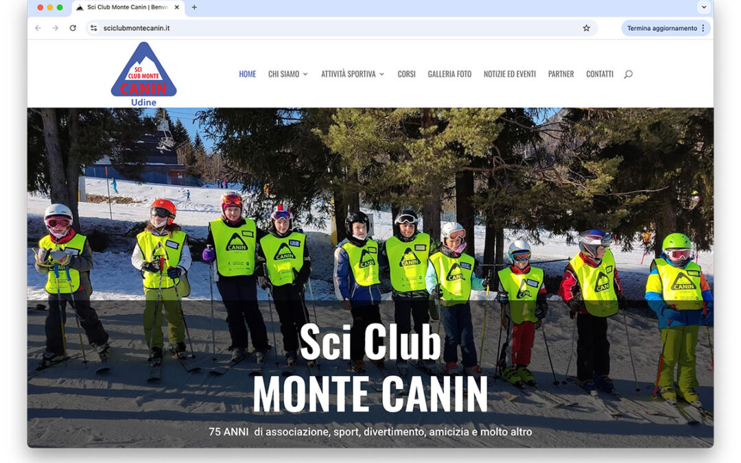 Attivato il nuovo sito dello sciclub